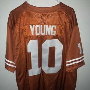 Vince Young STITCHED TEXAS jersey. Worn less than 5 times. SIZE XL
